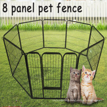 heavy duty 40" 8 panel pet playpen dog cage exercise best pen cat fence